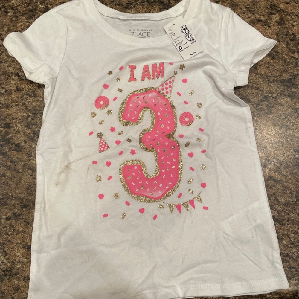 I AM 3 - Birthday Shirt! **NWT**